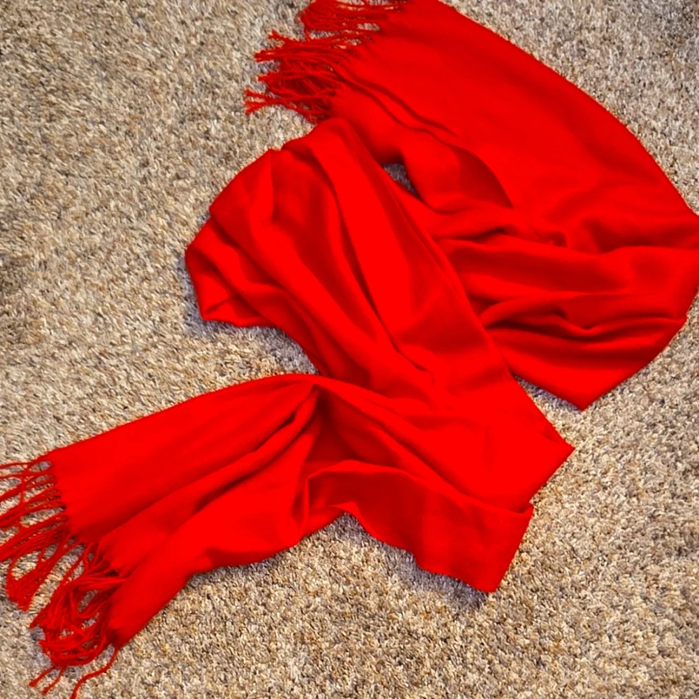 Scarf with Fringe - Picture 1 of 7